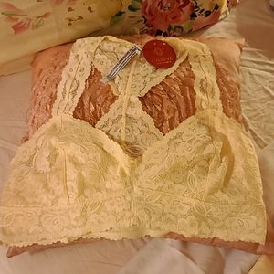 Free People Cream Bralette